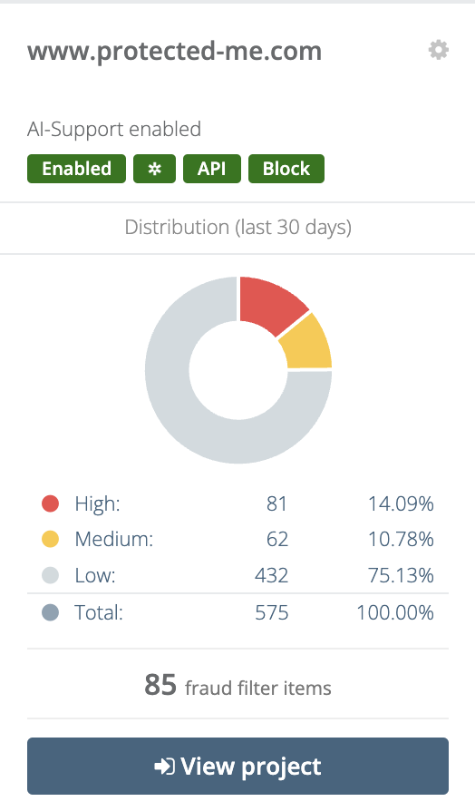 Image Your company has more than one website, or you are responsible for multiple clients to protect within one agency?<br>With us, you can organize everything into projects and easily get the overview with a dashboard.